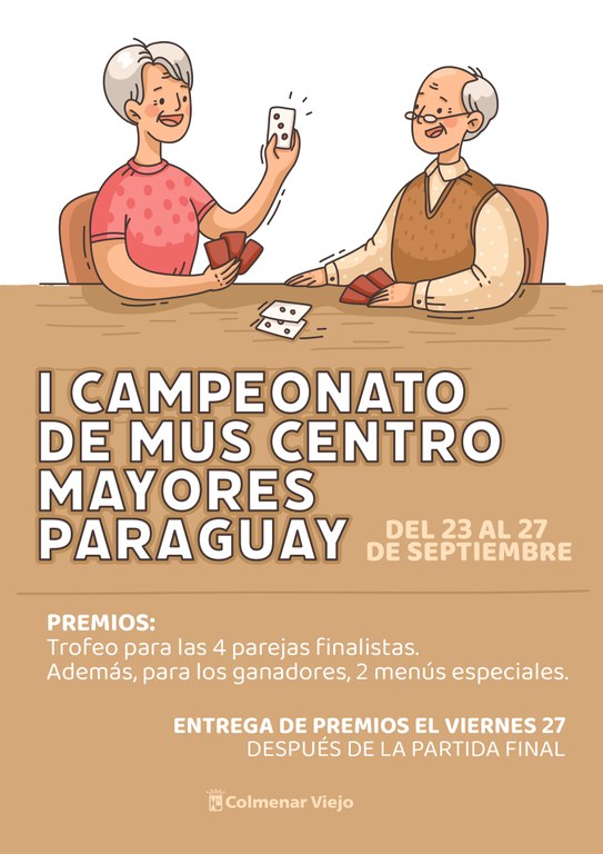 Ampliar 'La Concejalía de Mayores organiza un campeonato de mus intergeneracional en el Centro de Mayores ‘Paraguay’'