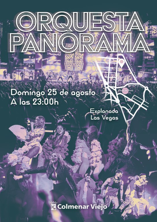 Ampliar 'La Orquesta Panorama llega a Colmenar Viejo el domingo 25 de agosto'