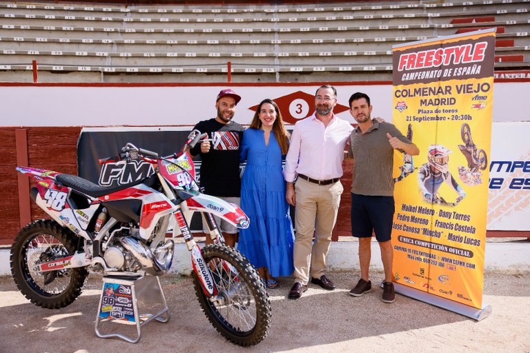 Ampliar 'La Plaza de Toros de Colmenar Viejo acogerá el Campeonato de España Freestyle de Motocross '