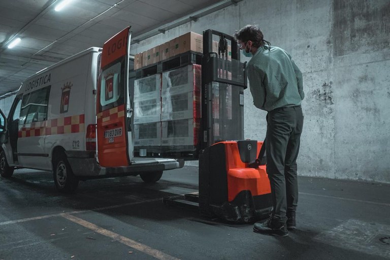 Ampliar 'Mercadona aporta 2.000 kilos en productos de higiene personal y limpieza del hogar a BAMOS, que pausa la recepción de donaciones'