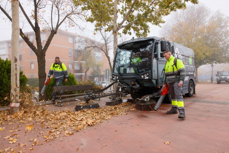 Ampliar 'Refuerzo de limpieza viaria para la campaña especial de recogida de hojas del municipio'