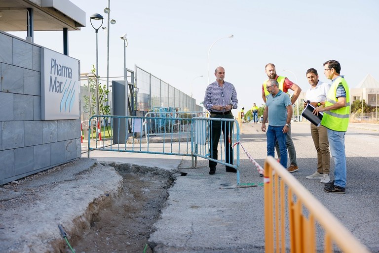 Ampliar 'Se inician las obras de rehabilitación del Polígono Industrial ‘La Mina’'