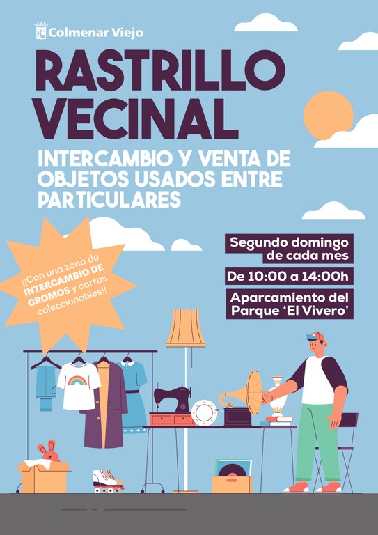 Ampliar 'Se retoma en septiembre el Rastrillo Vecinal en la Avenida de Los Remedios'