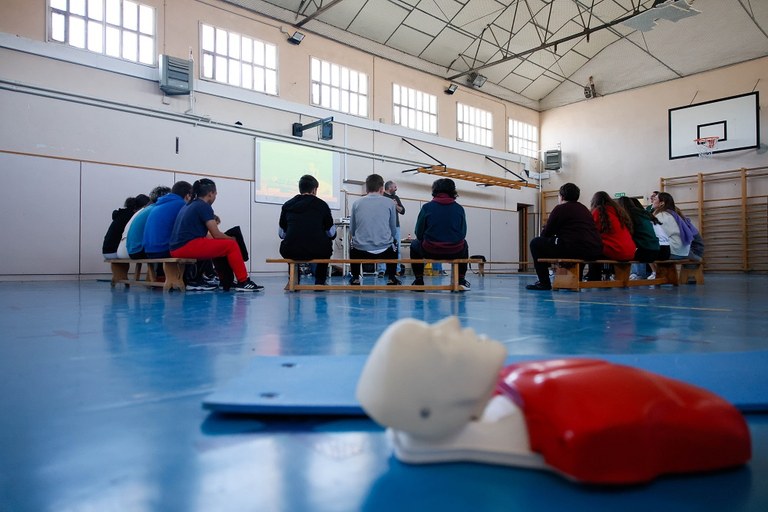 Ampliar 'Talleres de primeros auxilios para alumnos de los centros educativos de Primaria y Secundaria de Colmenar Viejo'