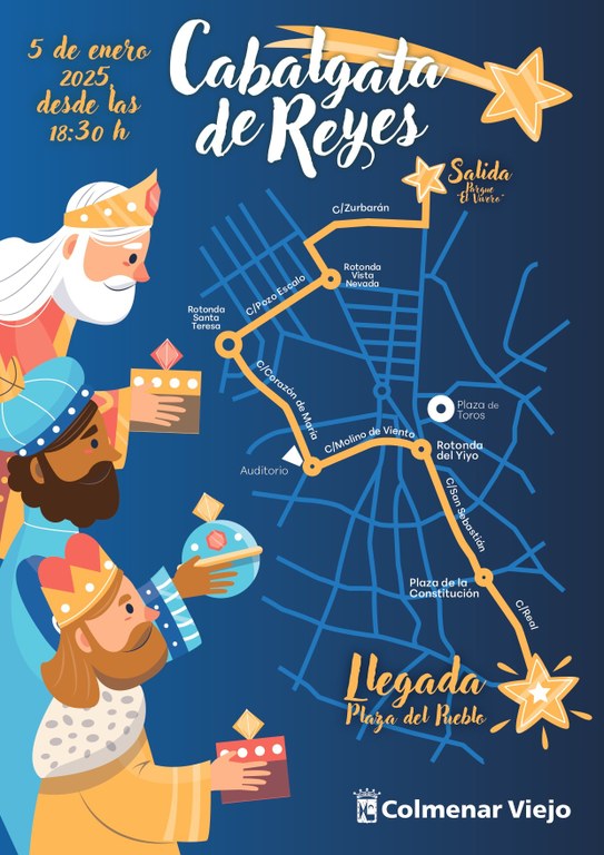 Ampliar 'Todo preparado para recibir a los Reyes Magos de Oriente en Colmenar Viejo'
