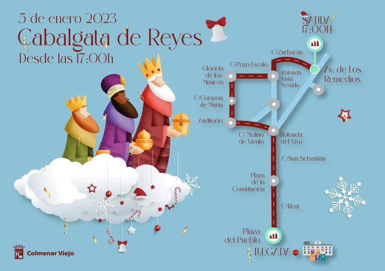 Ampliar 'Todo preparado para recibir a SS.MM. Los Reyes Magos de Oriente en Colmenar Viejo'