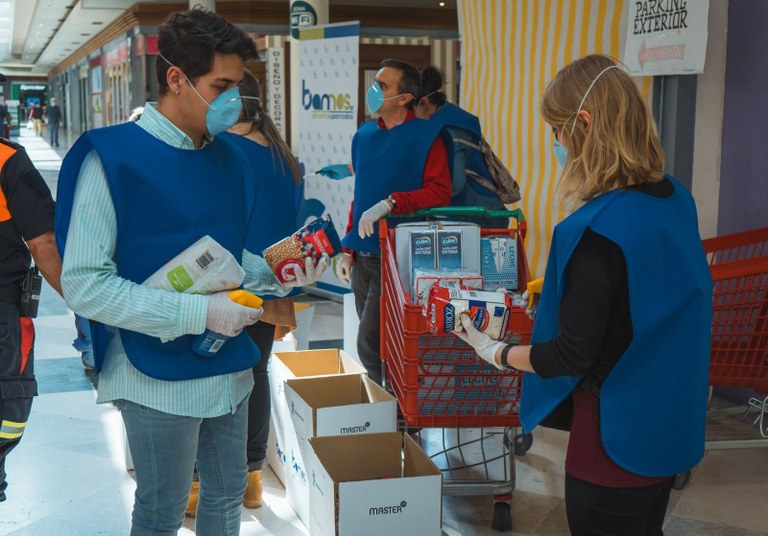 Ampliar 'Tres entidades hacen su aportación a BAMOS, que convoca para este fin de semana nuevas recogidas de alimentos y productos de higiene'
