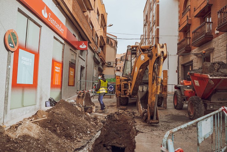 Ampliar 'Ya ha comenzado la reurbanización de la plaza de Almagro y las calles Cuesta, Nueva, Luna y Trueno'
